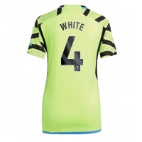Arsenal Benjamin White #4 Replica Away Shirt Ladies 2023-24 Short Sleeve